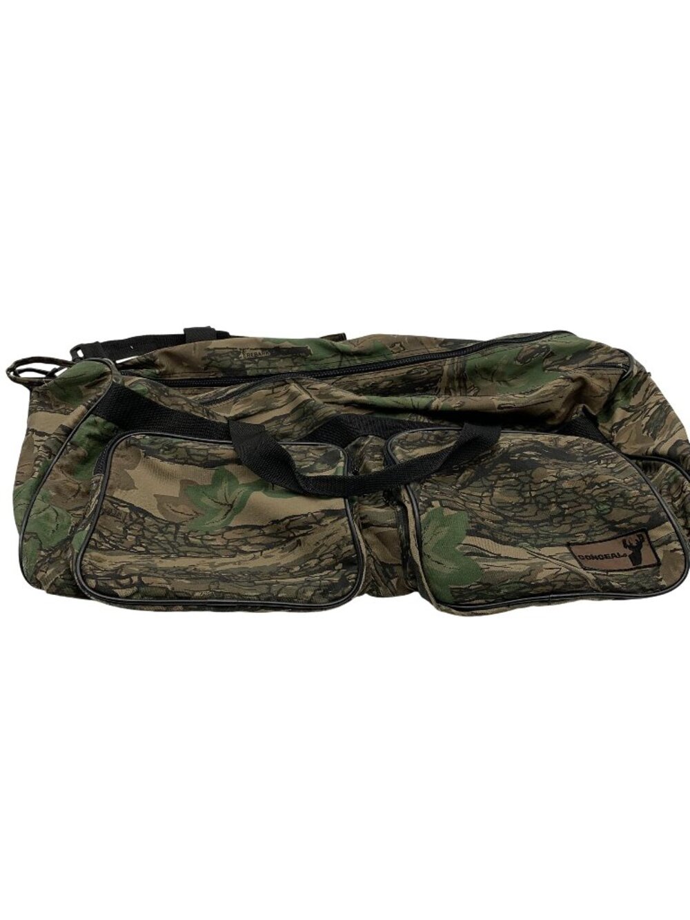 Conceal Camouflage Duffel Bag Adjustable Strap Multiple Pockets Trebark Pattern